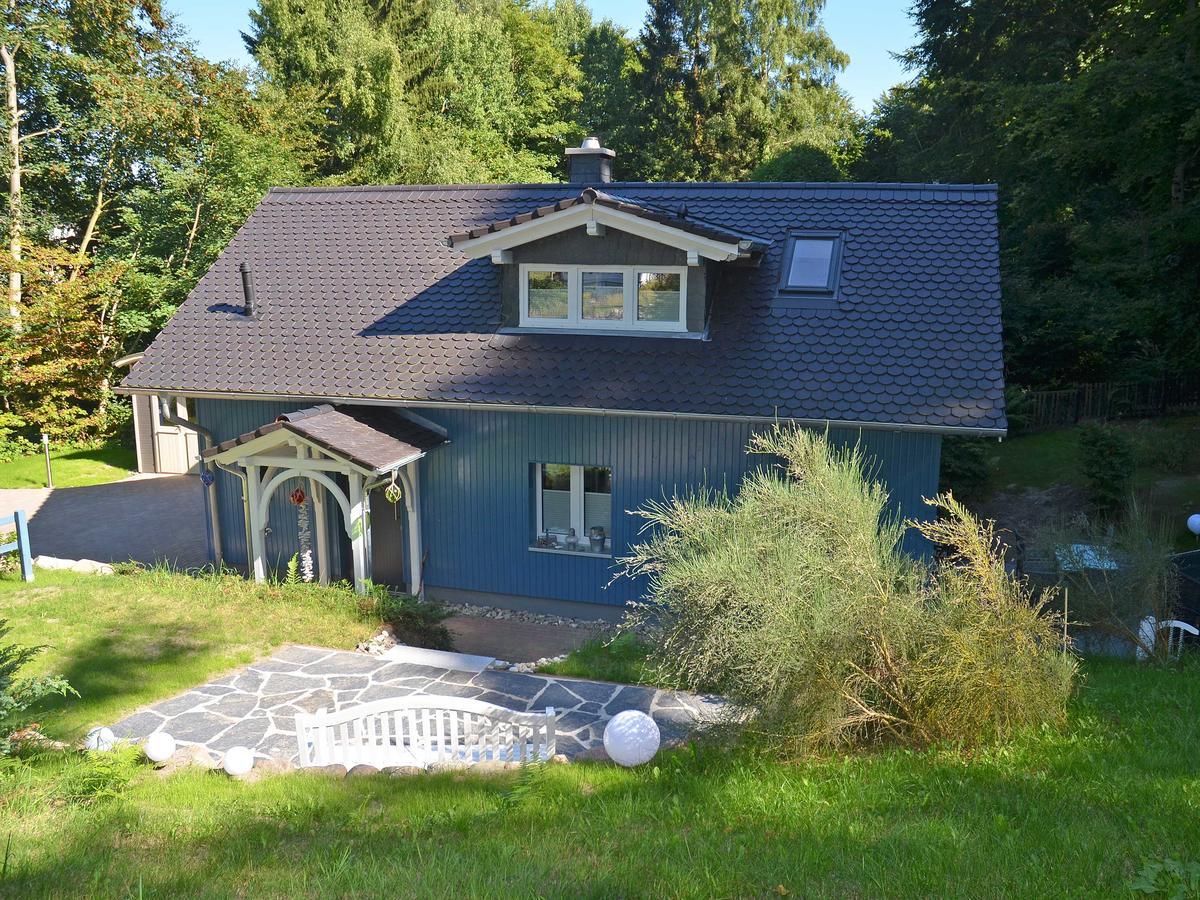 Blaues Strandhaus Sellin Exteriör bild